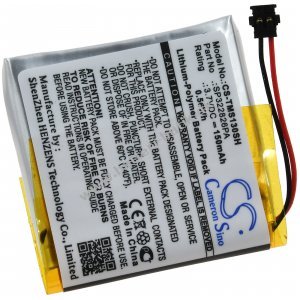 Batteri kompatibel med TomTom Type SP322826PA