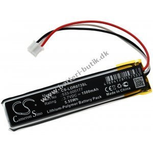 Batteri kompatibel med Logitech Type 533-000177