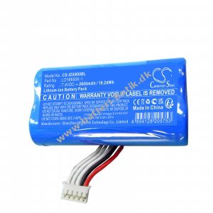 Batteri Passer til betaling, kort-Terminal Ingenico DX8000 Typ LD18650K-1