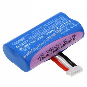Batteri til betaling, kortterminal Pax A910 Type YW001