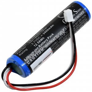 PowerBatteri til Theradome LH80 LH80 Pro LH40 Laserhjelm til h�rv�kst Type INR18650-1S1P