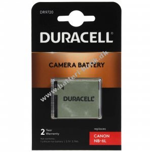 Duracell Batteri til Canon IXUS 85 IS