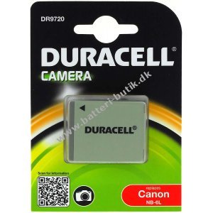 Duracell Batteri til Canon IXY 200F
