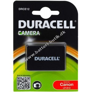Duracell Batteri til Canon EOS M