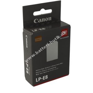Batteri til Canon EOS 550D Original
