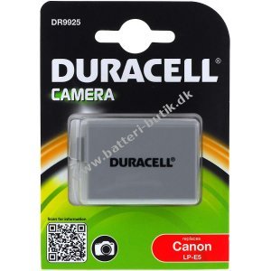 Duracell Batteri til Canon EOS 500D