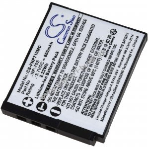 Batteri kompatibelt med Fujifilm Typ NP-70S