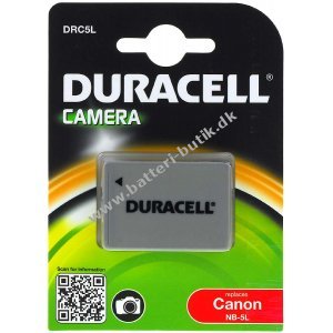 Duracell Batteri DRC5L til Canon Type NB-5L