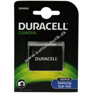 Duracell Batteri passer til Digitalkamera Samsung L100 / Samsung L110 / Type SLB-10A osv.