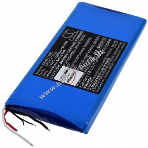 Batteri passer til Diagnose- / måleapparat Micsig TO1000, TO1104+, Type SEC5076170-2S
