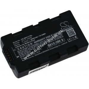 Batteri kompatibel med Sokkia Typ 20545