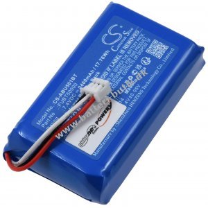 Batteri til Abus FUAA50010 FUAA50500 Radioalarmsystem