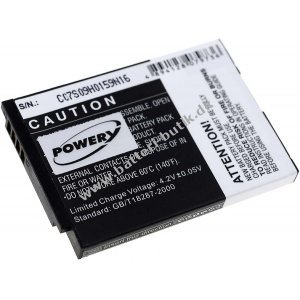 Batteri kompatibel med Philips Type 996510061843
