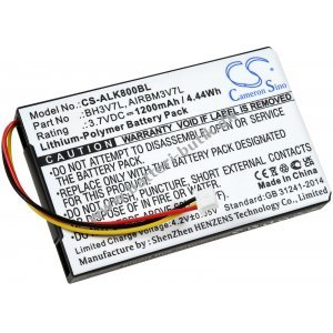 Batteri passer til Kran-Fernsteuerung Autec Air A6, A8, Type AIRBM3V7L