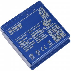 Original HBC Batteri til Micron 4 Micron 5 Type BA209062, BA209061