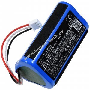 PowerBatteri til Altec Lansing iMW678 iMW678-BLK iMW678-BLU H�jttalere