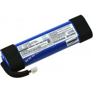 Powerbatteri kompatibel med JBL Type SUN-INTE-103