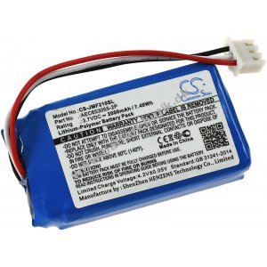 Batteri kompatibel med JBL Type AEC653055-2P