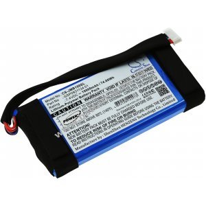 Batteri passer til Højttaler JBL Boombox / Type GSP0931134 01