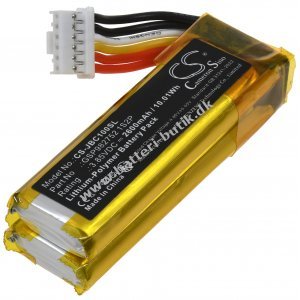 Batteri til JBL Grip H�jttalere Type GSP982752 1S2P