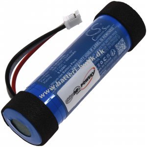 Batteri kompatibelt med Teufel Typ INR18650-1S2P-5P