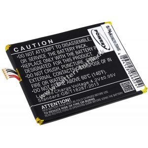 Batteri til Alcatel Type TLP018C2