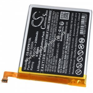 Batteri kompatibel med Doro Type DBZ-3000A