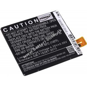 Batteri til Sony Ericsson Xperia ZT2 ultra / Type 1277-4767.1