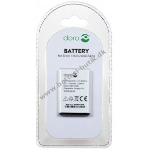 Doro Batteri til Mobil Doro 1360, 2414, 2424, Typ DBR-800A
