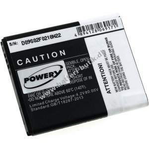 Powerbatteri til Smartphone Samsung Galaxy 551 / Wave 533 / GT-i5510 / Type EB494353VU