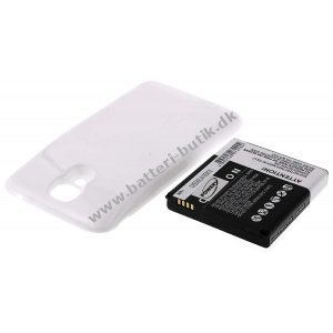 Batteri til Samsung Galaxy S4 5200mAh Hvid