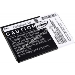 Batteri til Samsung Typ EB-N750BBC