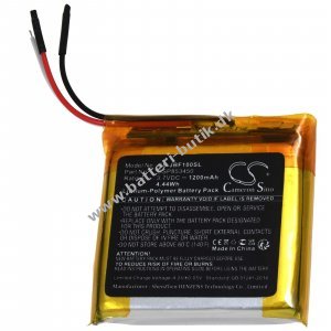 Batteri kompatibelt med JBL Type GSP853450