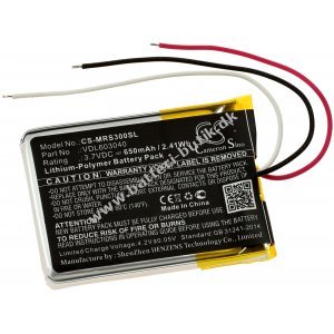 Batteri til Bluetooth Hovedhörer Marshall Major II, Major III