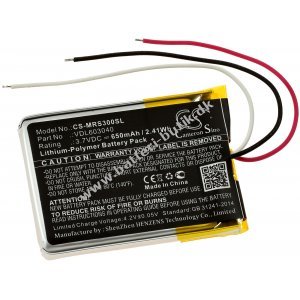 Batteri kompatibel med Marshall Type VDL603040
