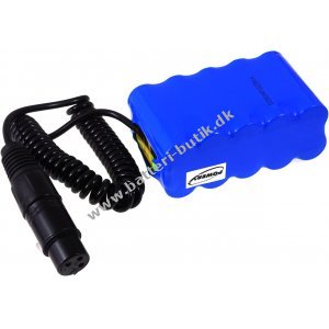 Batteri kompatibel med Hovedtelefon Sennheiser HMEC (ikke Original)