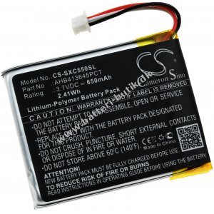 Batteri kompatibel med Sennheiser Type AHB413645PCT