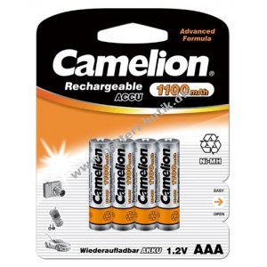 Camelion Batteri HR03 Micro AAA til tiptoi Stift 1100mAh 4er Blister