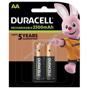 Duracell Duralock Recharge Ultra LR06 Batteri 2er Blister