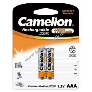 Camelion HR03 Micro AAA 1100mAh 2er Blister