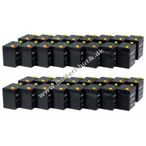 Powery Batteri til USV APC Smart-UPS RT10000