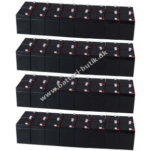 Powery Bly-Gel Batteri til USV APC Smart-UPS SURT15KRMXLI