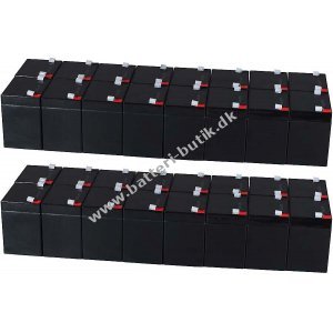 Powery Bly-Gel Batteri til USV APC Smart-UPS SURT8000XLI