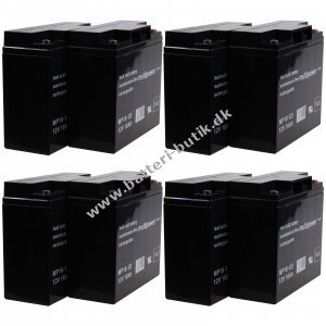 Powery Batteri til USV APC Smart-UPS 5000 Rackmount/Tower