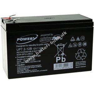 Powery Bly-Gel Batteri til USV APC Back-UPS CS500