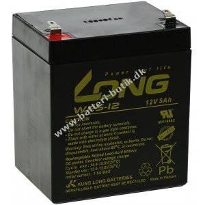 KungLong Blybatteri passer til APC Back-UPS BF500-GR / BF500-RS
