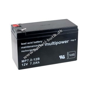 Powery Batteri til USV APC Back-UPS RS 500