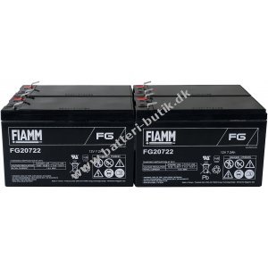 FIAMM Blybatteri passendee til APC Smart UPS SMT1500R2I-6W 12V 7,2Ah