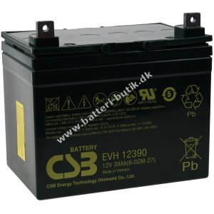 CSB Blybatteri EVH12390 12V 39Ah cyklisk