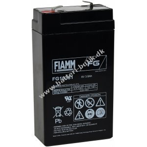FIAMM Bly Batteri FG10381 6V 3,8Ah